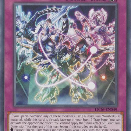 Pendulum Dimension [LED6-EN049] Common