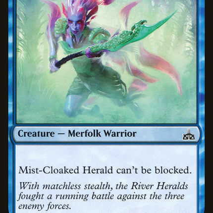 Mist-Cloaked Herald [Rivals of Ixalan]