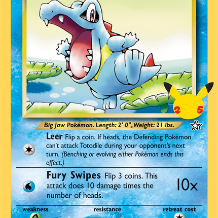 Totodile (81/111) (Jumbo Card) [First Partner Pack]