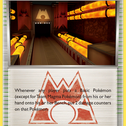 Team Magma's Secret Base (32/34) [XY: Double Crisis]