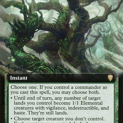 Kamahl's Will (Extended Art) [Commander Legends]