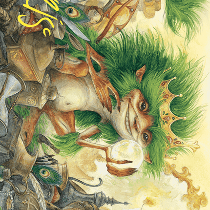 Knickknack Ouphe Art Card (Gold-Stamped Signature) [Wilds of Eldraine Art Series]