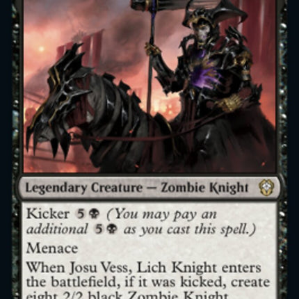 Josu Vess, Lich Knight [Dominaria United Commander]