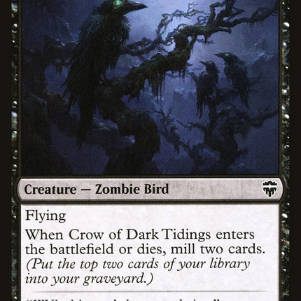 Crow of Dark Tidings [Commander Legends]