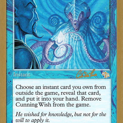 Cunning Wish (Carlos Romao) [World Championship Decks 2002]