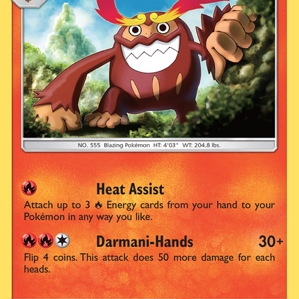Darmanitan (9/70) [Sun & Moon: Dragon Majesty]