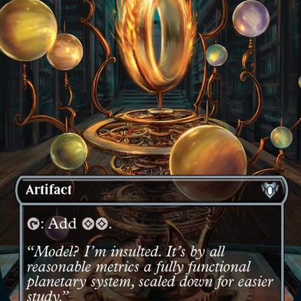 Sol Ring (Borderless Alternate Art) [Commander Masters]