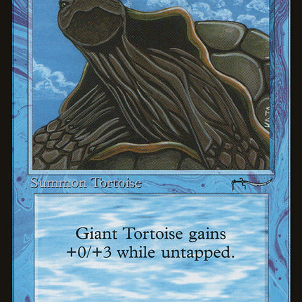 Giant Tortoise (Dark Mana Cost) [Arabian Nights]