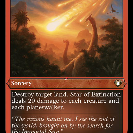Star of Extinction (Foil Etched) [Commander Masters]