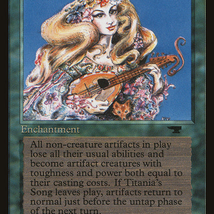 Titania's Song [Antiquities]