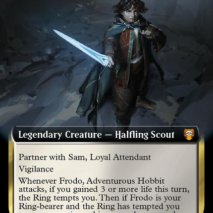 Frodo, Adventurous Hobbit (Extended Art) [The Lord of the Rings: Tales of Middle-Earth Commander]
