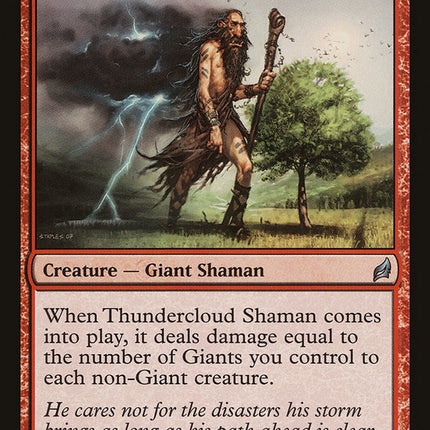 Thundercloud Shaman [Lorwyn]