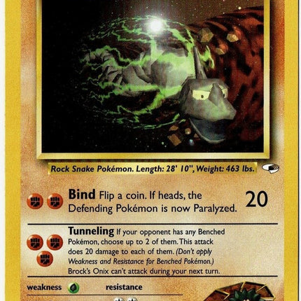 Brock's Onix (21/132) [Gym Heroes Unlimited]