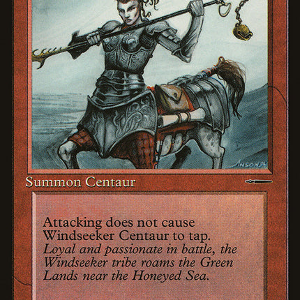 Windseeker Centaur (Book Promo) [HarperPrism Book Promos]