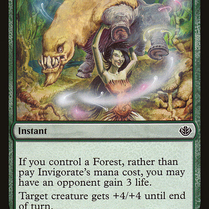 Invigorate (Garruk vs. Liliana) [Duel Decks Anthology]