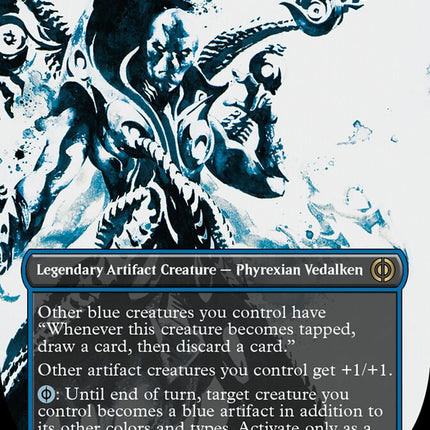 Unctus, Grand Metatect (Borderless Ichor Step-and-Compleat Foil) [Phyrexia: All Will Be One]