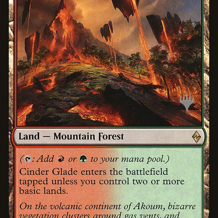 Cinder Glade (Promo Pack) [Battle for Zendikar Promos]