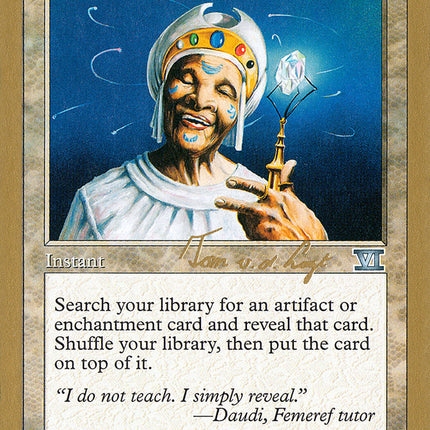 Enlightened Tutor (Tom van de Logt) [World Championship Decks 2000]