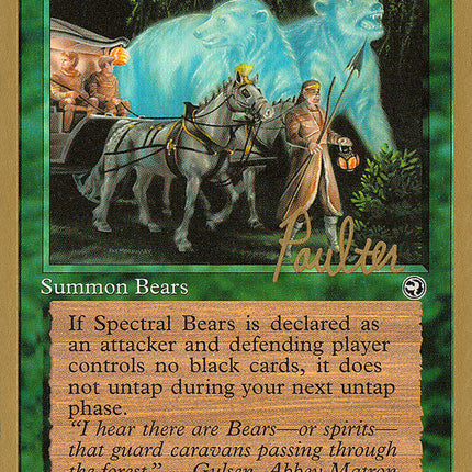 Spectral Bears (Preston Poulter) [Pro Tour Collector Set]