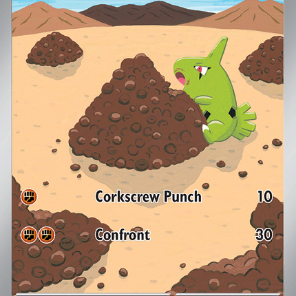 Larvitar (203/197) [Scarlet & Violet: Obsidian Flames]