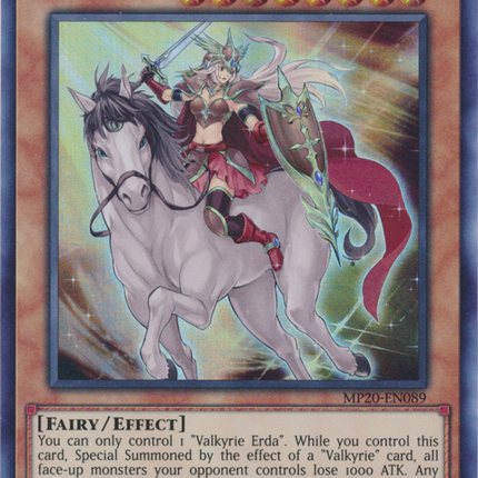 Valkyrie Erda [MP20-EN089] Super Rare