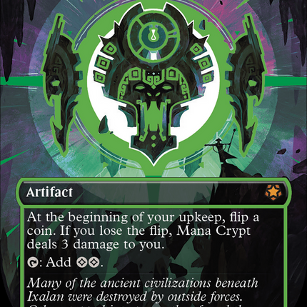 Mana Crypt (0017f) (Borderless) [The Lost Caverns of Ixalan Special Guests]
