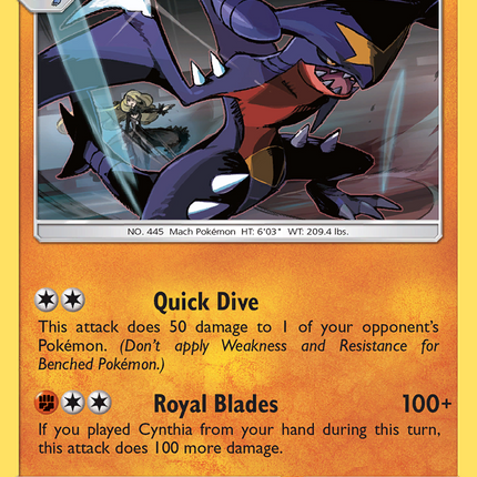 Garchomp (62/131) [Sun & Moon: Forbidden Light]