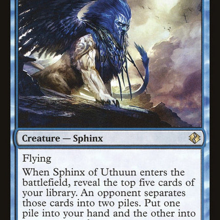 Sphinx of Uthuun [Duel Decks: Venser vs. Koth]