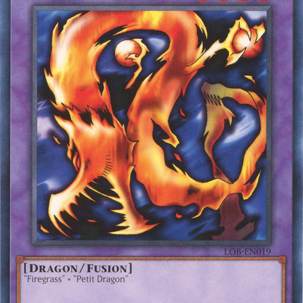 Darkfire Dragon (25th Anniversary) [LOB-EN019] Rare