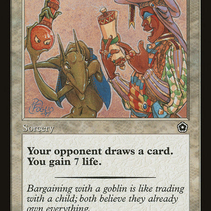 Bargain [Portal Second Age]
