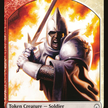 Soldier // Soldier Double-Sided Token [Guilds of Ravnica Guild Kit Tokens]