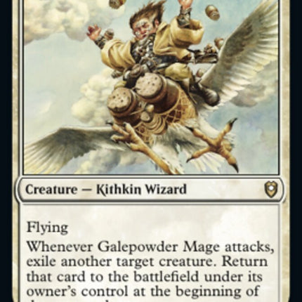 Galepowder Mage [Commander Legends: Battle for Baldur's Gate]