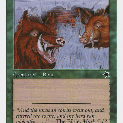 Durkwood Boars [Starter 1999]