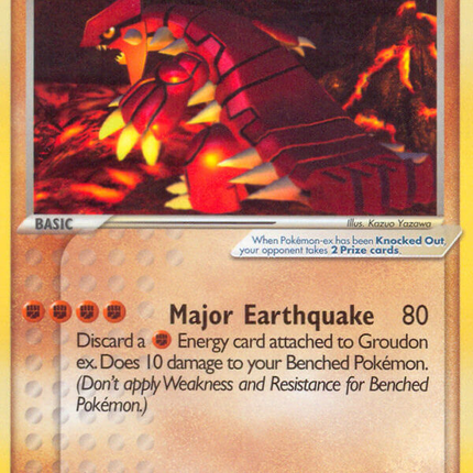 Groudon ex (002) [Nintendo: Black Star Promos]