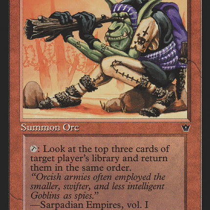 Orcish Spy (Daniel Gelon) [Fallen Empires]