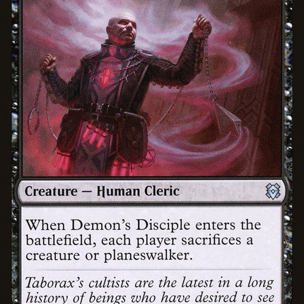 Demon's Disciple [Zendikar Rising]
