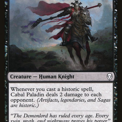 Cabal Paladin [Dominaria]
