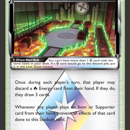 Heat Factory (178/214) (Prism Star) [Sun & Moon: Lost Thunder]