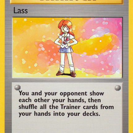 Lass (104/130) [Base Set 2]