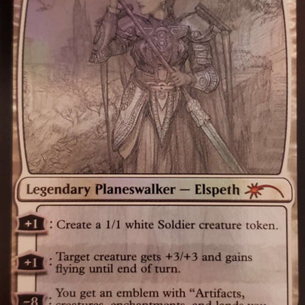 Elspeth, Knight-Errant (Sketch) [Secret Lair Drop Promos]