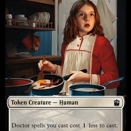 Human (0005) // Treasure (0029) Double-Sided Token [Doctor Who Tokens]