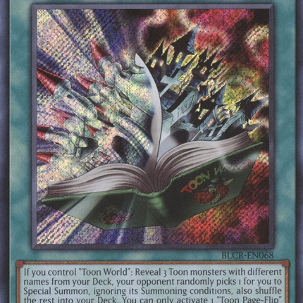 Toon Page-Flip [BLCR-EN068] Secret Rare