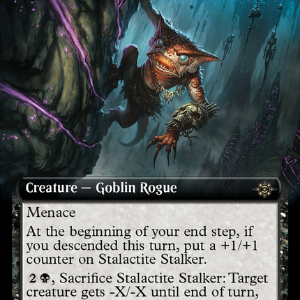 Stalactite Stalker (Extended Art) [The Lost Caverns of Ixalan]