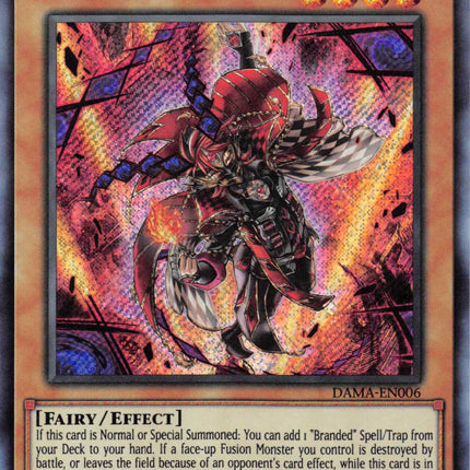 Aluber the Jester of Despia [DAMA-EN006] Secret Rare