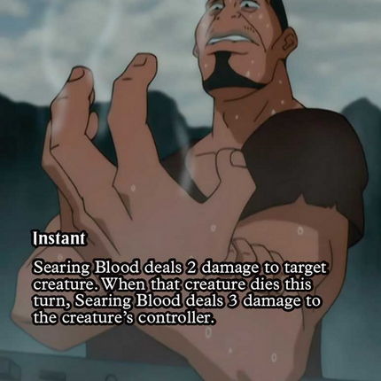 Searing Blood (Borderless) [Avatar: The Last Airbender: Eternal-Legal]
