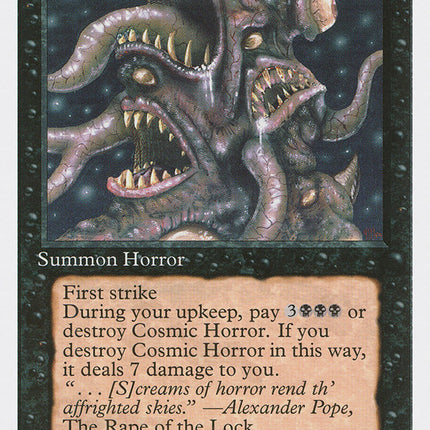 Cosmic Horror [Fourth Edition]