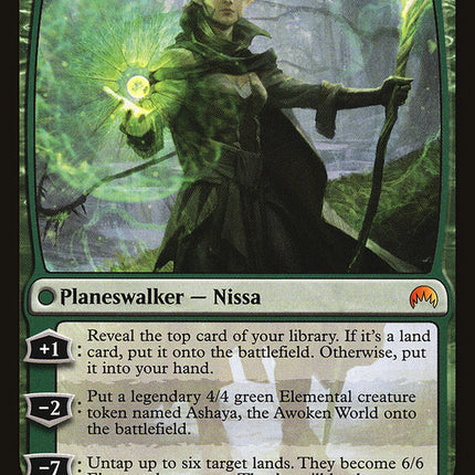 Nissa, Vastwood Seer // Nissa, Sage Animist [Magic Origins]