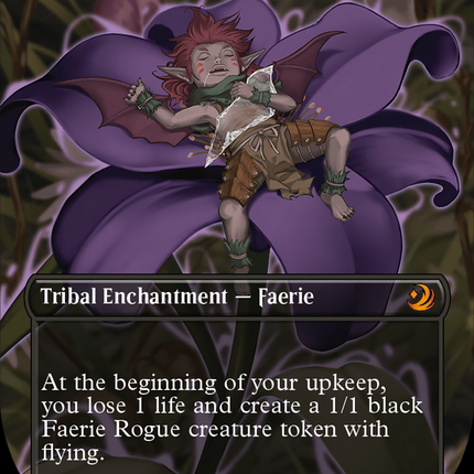 Bitterblossom (Anime Borderless) [Wilds of Eldraine: Enchanting Tales]