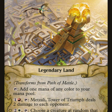 Path of Mettle // Metzali, Tower of Triumph [Rivals of Ixalan]