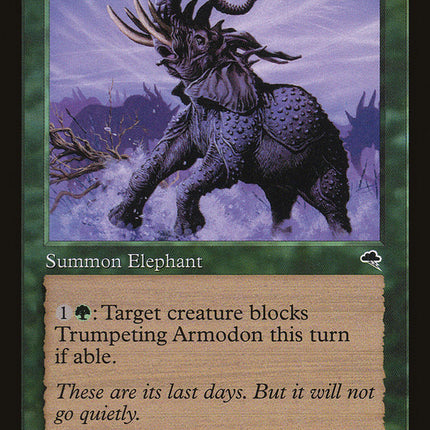 Trumpeting Armodon [Tempest]